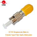 ST / PC Singlemode Male to Female Fibra óptica Attenuator